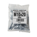 M 10/ 20 DIN 933 Zn 6hr 8.8 /20ks