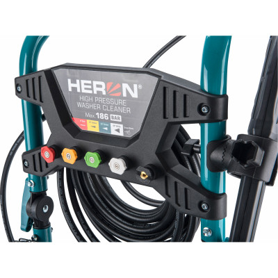 Motorový vysokotlakový čistič, 186 bar, 8,7 l/min, 196 cm³, HERON 8896351