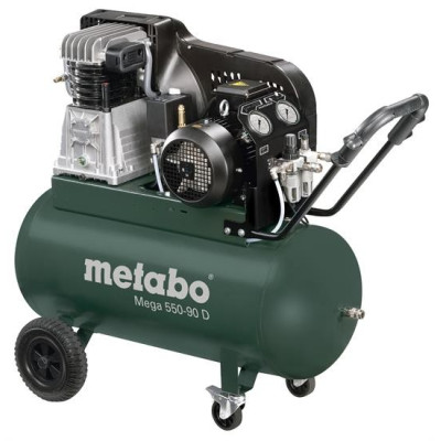 Olejový kompresor Mega 550-90 D, 601540000  METABO